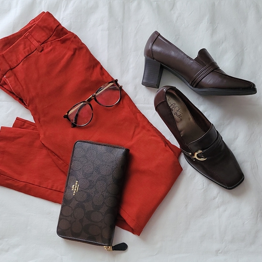 City girl block heels